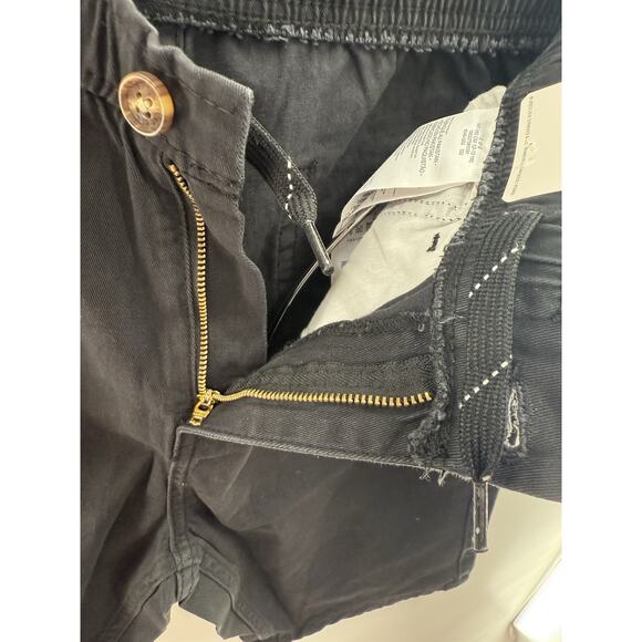 Levi Strauss Signature Boys Black Uniform Shorts Size Large 9" Inseam W/tag READ - Picture 5 of 11